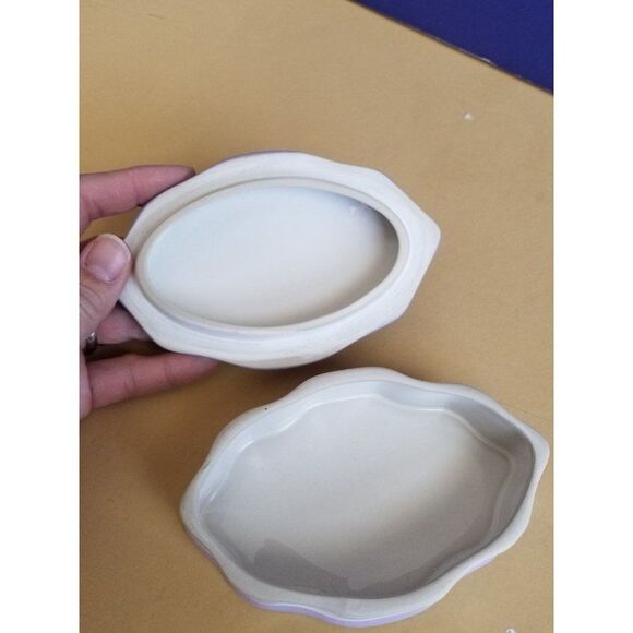 Rosanna Fashion retro Jewelry Trinket box‎ gift Porcelain Model vintage - Picture 5 of 6